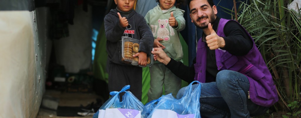 How your food parcel donation reaches Gaza