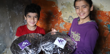 Hot meals for Gaza 