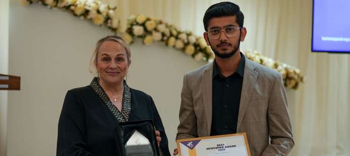 Best Newcomer Award: Muhammad Imran Murtaza