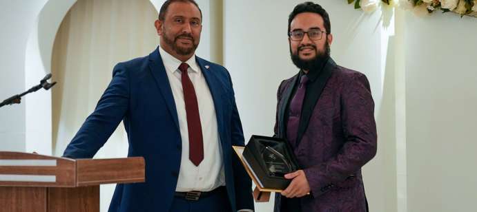 CEO Lifetime Achievement Award &amp; Regional Winner Scotland: Sulayman Farooqi