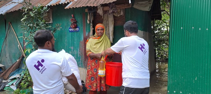 Severe floods continue to displace families. We're delivering emergency aid to those in need.
