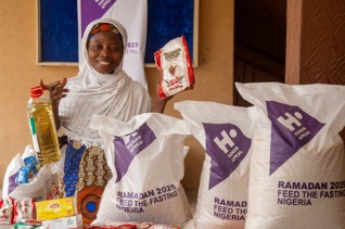 Ramadan food parcels for families in Nigeria