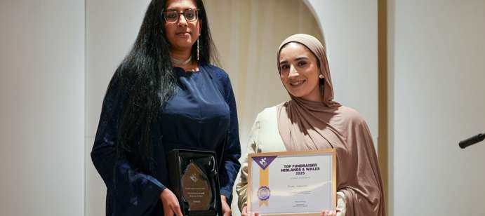 Top Fundraiser Midlands &amp; Wales: Zineb Laaroussi