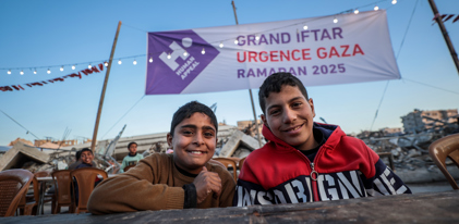 Grand Iftars in Gaza