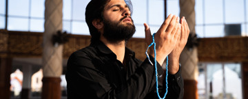 Man praying