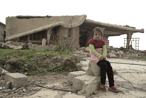 Young Iraqi girl