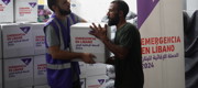 On 3rd October, we distributed 56 food parcels to families sheltering in Zaidan Parking Shelter in South Lebanon.