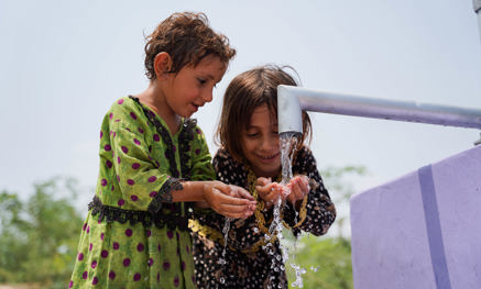 Young baby in Gaza's hospitals