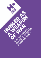 Hunger as a weapon of war