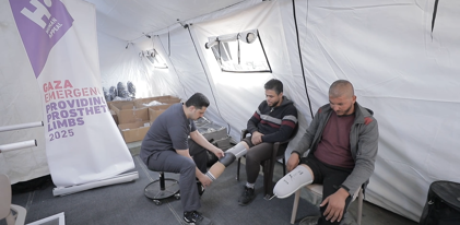 Gaza prosthetics 