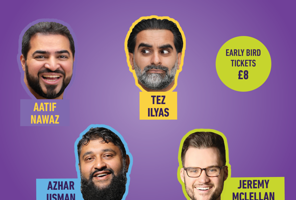 The Biggest Global Muslim Comedy Takeover Tour — 11th Year!