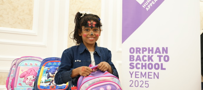 Distributed 1,520 back to school kits in Yemen.
