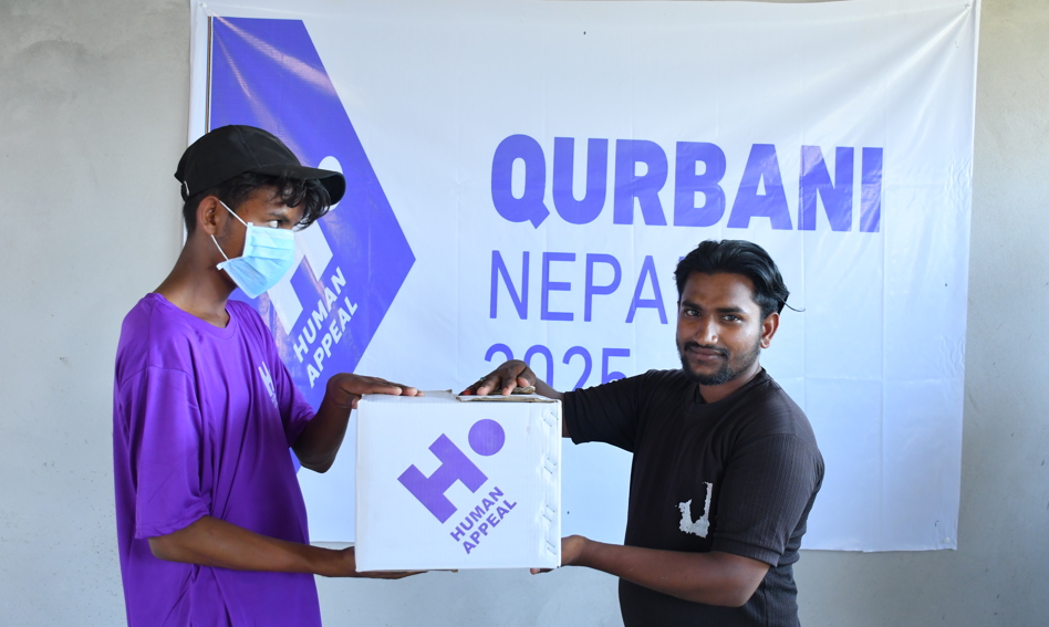 Qurbani distribution underway