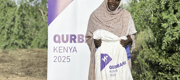 In Kenya, 3,234 families received 4 kilograms of beef each.