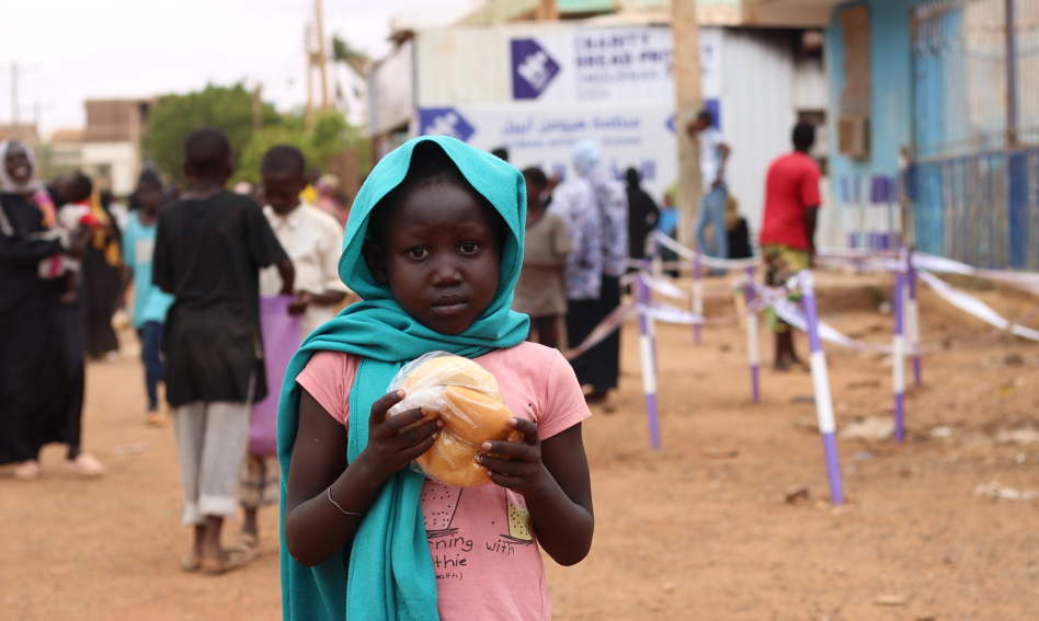 Child in need in Sudan