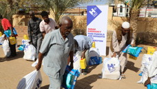 Food Parcels & Mosquito Nets