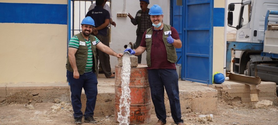Bringing safe water to three villages in Iraq