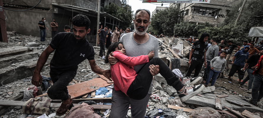 On the ground in Gaza: the struggle to survive