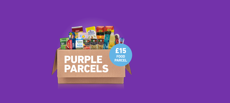 Human Appeal and global grocer Aytac unite to fight against food insecurity one purple food parcel at a time