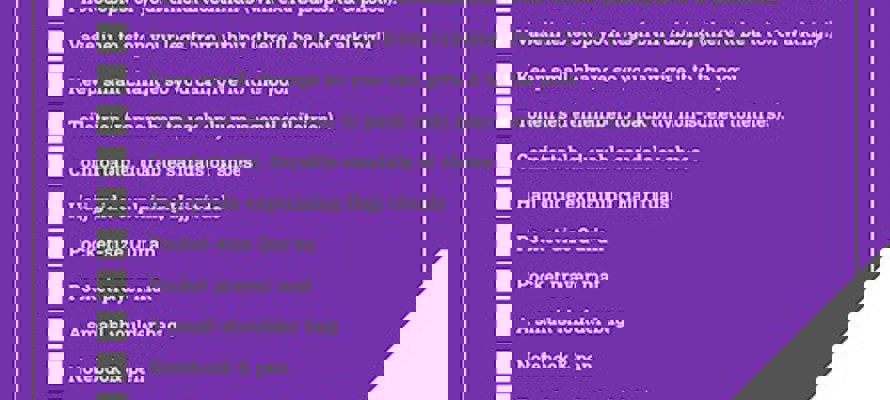 The Ultimate Hajj Checklist
