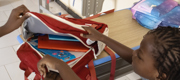 941 orphaned children in Senegal were provided with school bags, with stationery, notebooks, pens, and other useful school materials; as well as colouring pencils to help bright their days. 