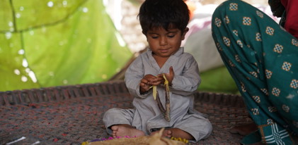 Treating child malnutrition in Pakistan